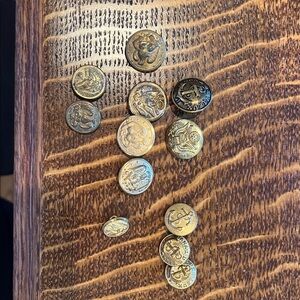 Vintage Nautical Themed Buttons